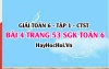 Giải bài 4 trang 53 Toán 6 Tập 1 SGK Chân trời sáng tạo